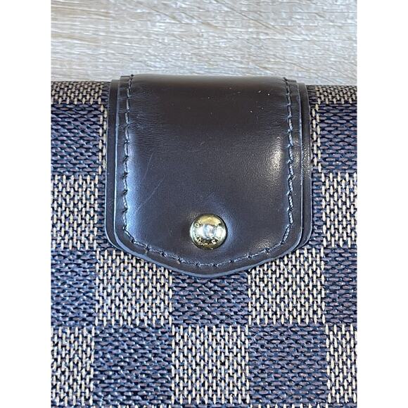 Authenticated Louis Vuitton Damier Ebene Sistina Long Wallet As Is - Picture 5 of 16